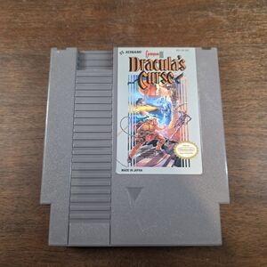 Nintendo NES Castlevania III 3 Dracula's Curse Game